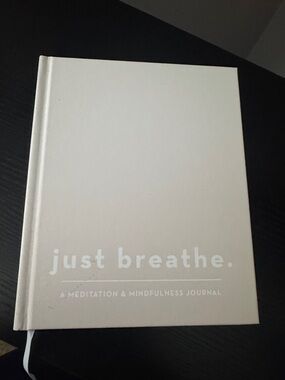 Just Breathe Beige Meditation & Mindfulness Journal